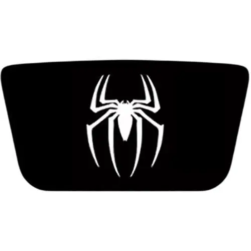 Чохол на геймпад Silicone Case для Sony DualSense Spider-Man + Touch Pad Sticker Black [156500] - фото 3