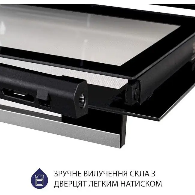 Духова шафа Minola EO 674 Dove Gray сіра - фото 12