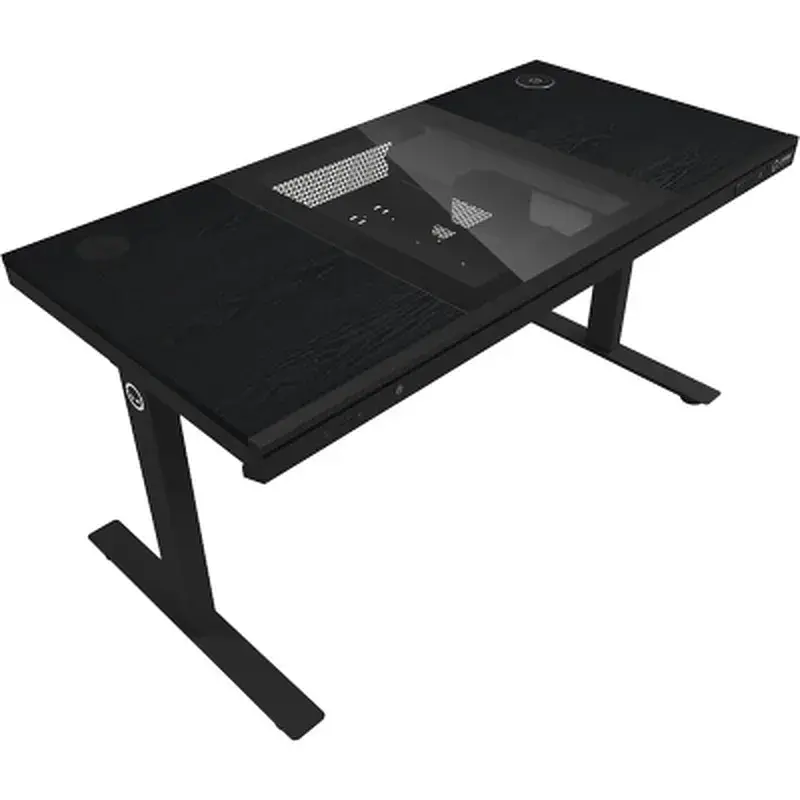 Комп'ютерний стіл Lorgar ELITE 90W Wood Black (LRG-DE90W) - фото 3