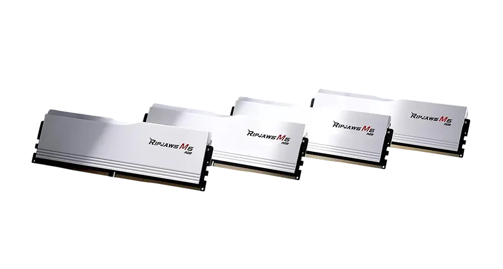 Оперативна пам'ять G.Skill 64GB (2x32GB) DDR5 6000MHz Ripjaws M5 RGB White (F5-6000J3238G32GX2-RM5RW) - фото 3