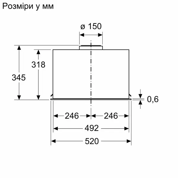 Витяжка Bosch DLN 56AC50 - фото 7