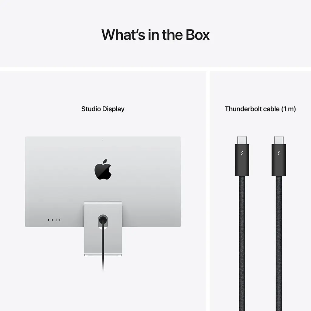 Монітор Apple Studio Display (Standard Glass) Tilt-adjustable Stand (MK0U3) [66198] - фото 7