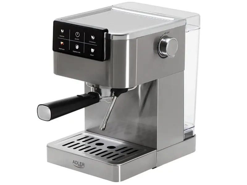 Ріжкова кавоварка Adler AD 4390 Silver