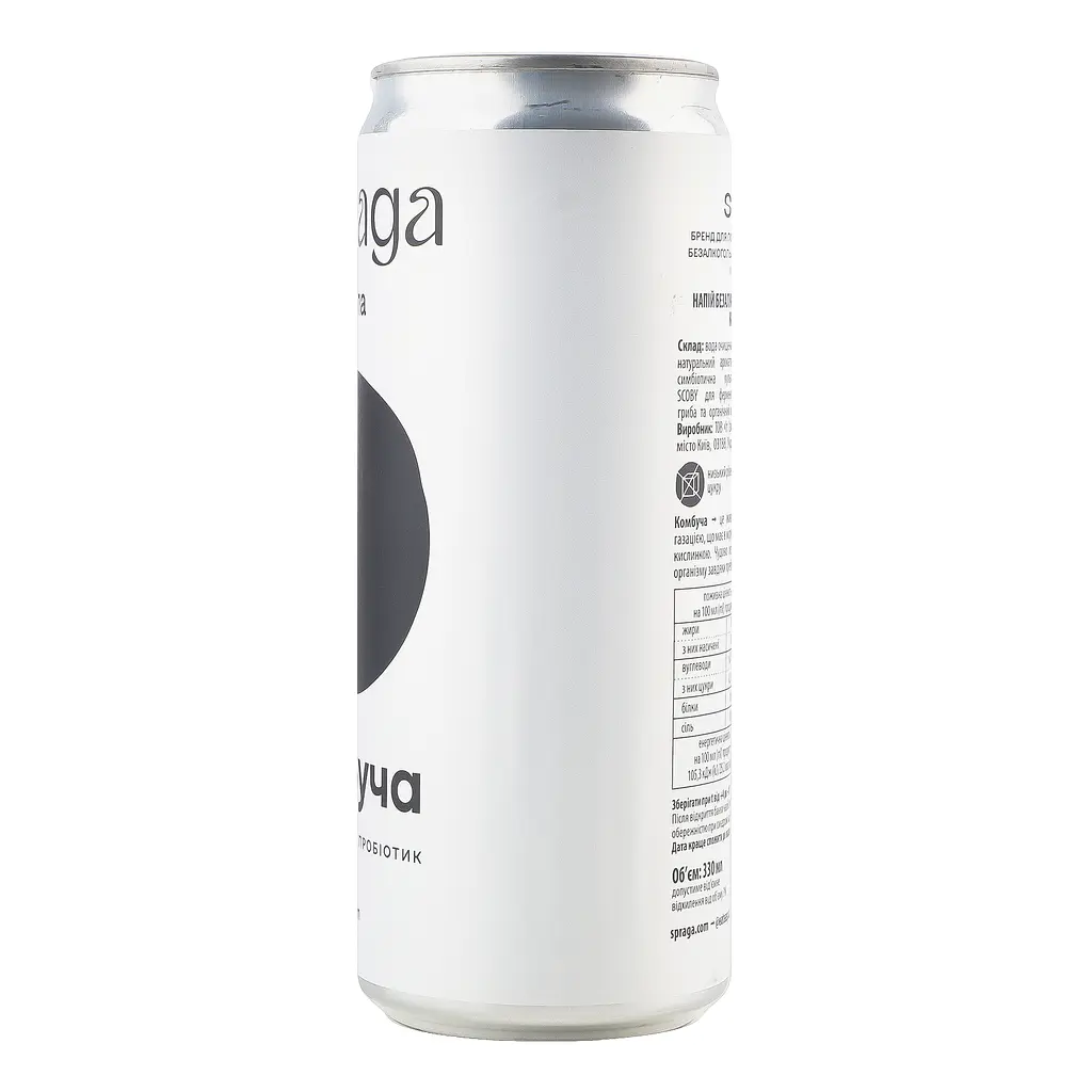 Напиток Spraga Комбуча Кола слабогазированный ж/б 330 мл (923962) - фото 5