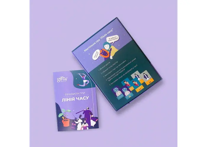 Настільна гра Gifty Лінія Часу (укр.) (AA-0141228) - фото 4
