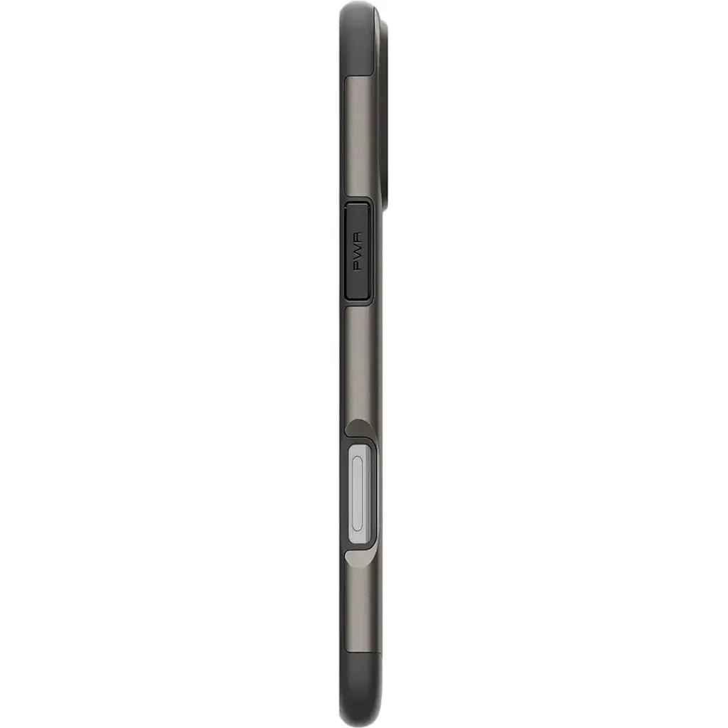Чохол Spigen Slim Armor with MagSafe для Apple iPhone 16 Pro Max Gunmetal (ACS08033) [115497] - фото 11
