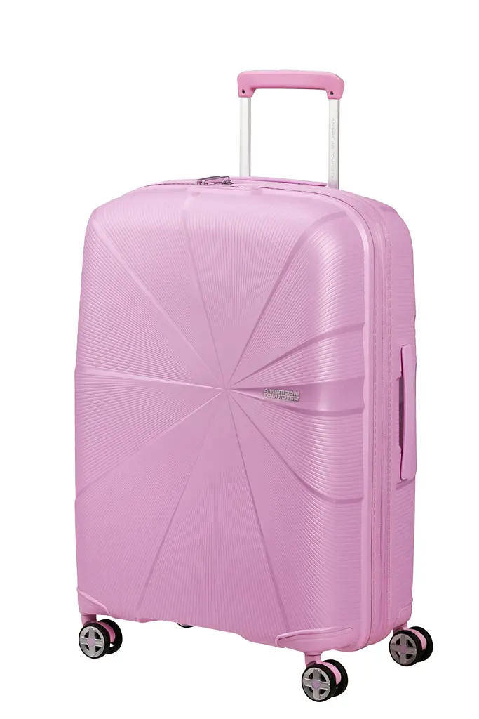 Валіза 67 См American Tourister STARVIBE METALLIC PASTEL LAVENDER 67х46х27(30) MD5*91003 - фото 8
