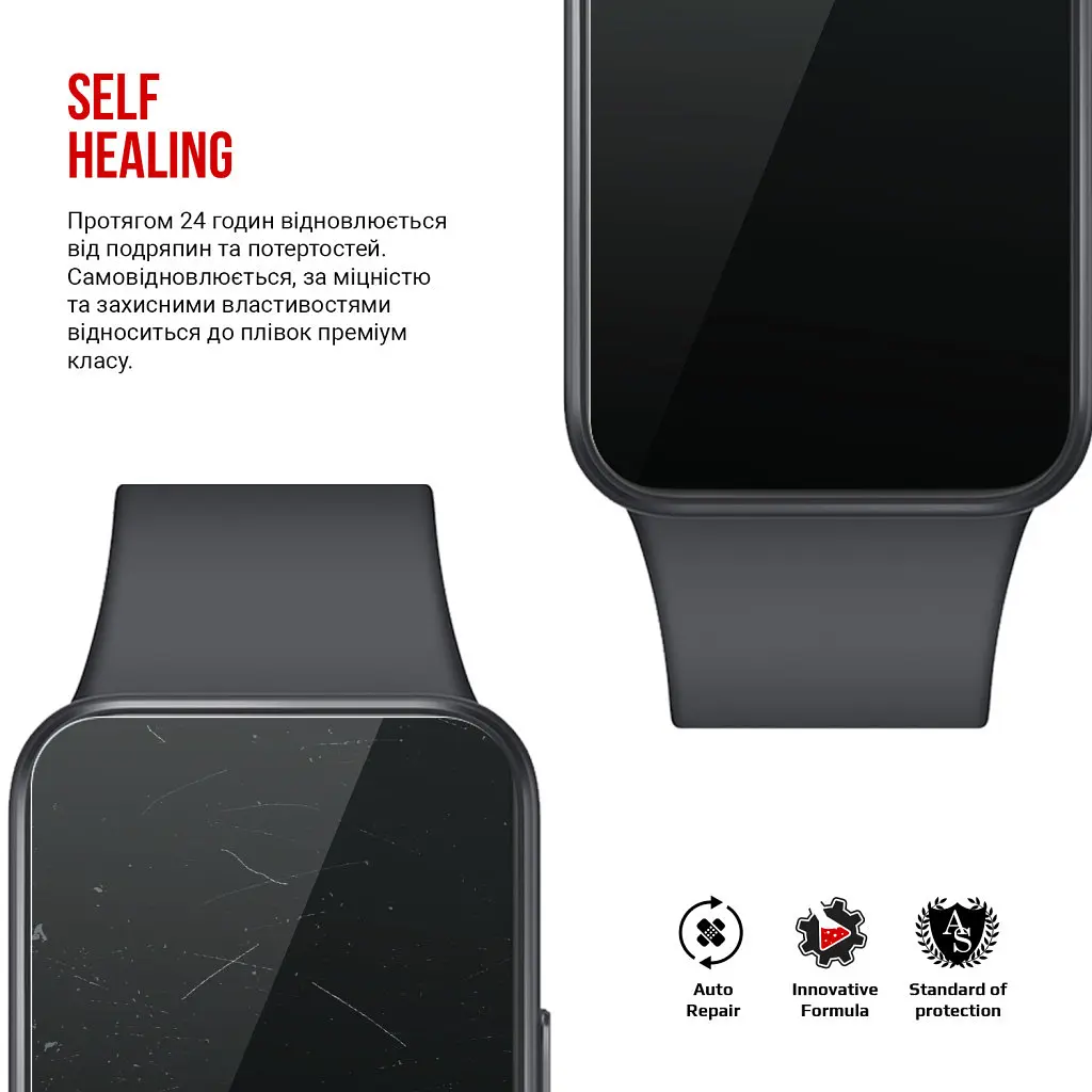 Пленка защитная Armorstandart Samsung Galaxy Watch Fit 3 6pcs (ARM74576) - фото 3
