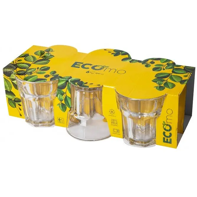 Набір склянок Ecomo Coloss 300 мл 6 шт. (OLF-0300-CLM-S) - фото 3