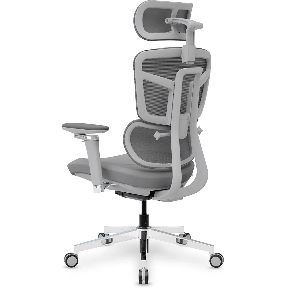 Кресло Mealux S4 Air Fabric Grey (арт. HF-S4 F/G) - фото 6