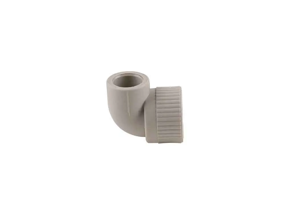 Кут Thermo Alliance 1/2" 90° d 20мм поліпропіленовий 1/2"В для поліпроп. труб (DSE2015) - фото 3