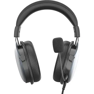 Наушники HP DHE-8005 Gaming Red LED Black (DHE-8005) - фото 2