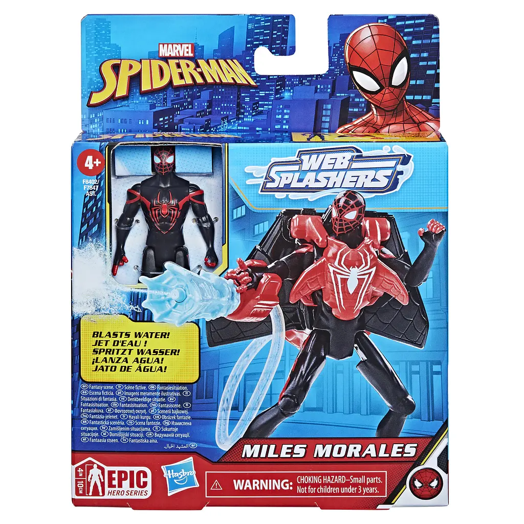 Іграшка-фігурка Hasbro Marvel Spider-Man Water Webs Miles (F7847_F8402) - фото 14