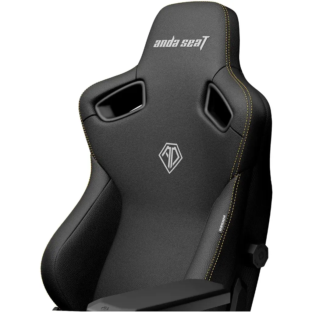 Геймерське крісло Anda Seat Kaiser 3 XL Leather Black (AD12YDC-XL-01-B-PV/C) [121305] - фото 4