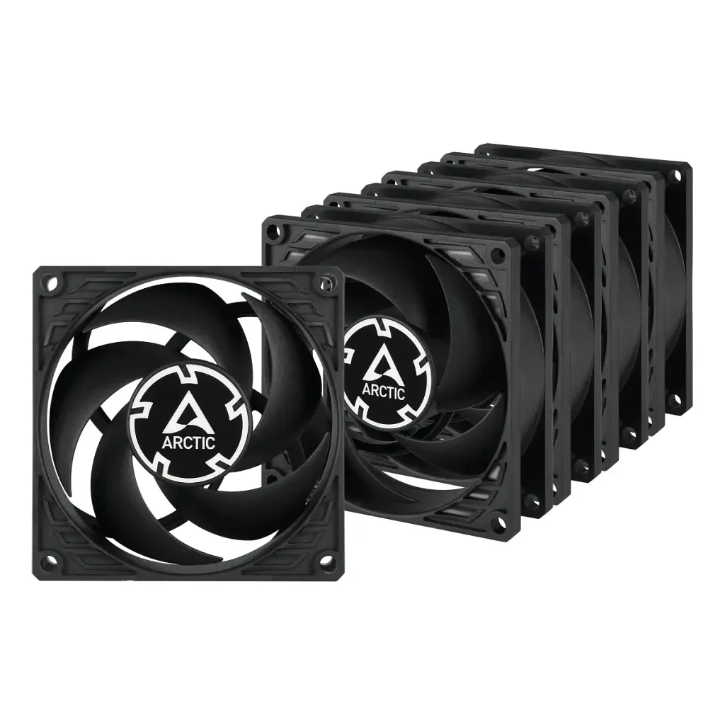 Вентилятор Arctic P8 Black - 5 Pack (ACFAN00153A) - фото 3