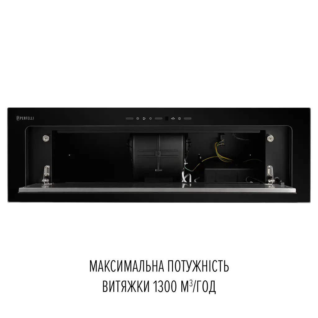 Витяжка повновбудована PERFELLI DESIGN VISION 9 NERO SILENZIO - фото 10