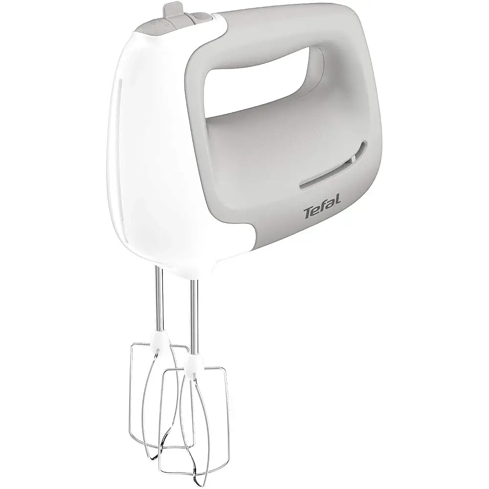 Ручной миксер Tefal Prep`Mix HT450B38, 450 Вт 5 настроек скорости, Turbo, белый | серый - фото 3