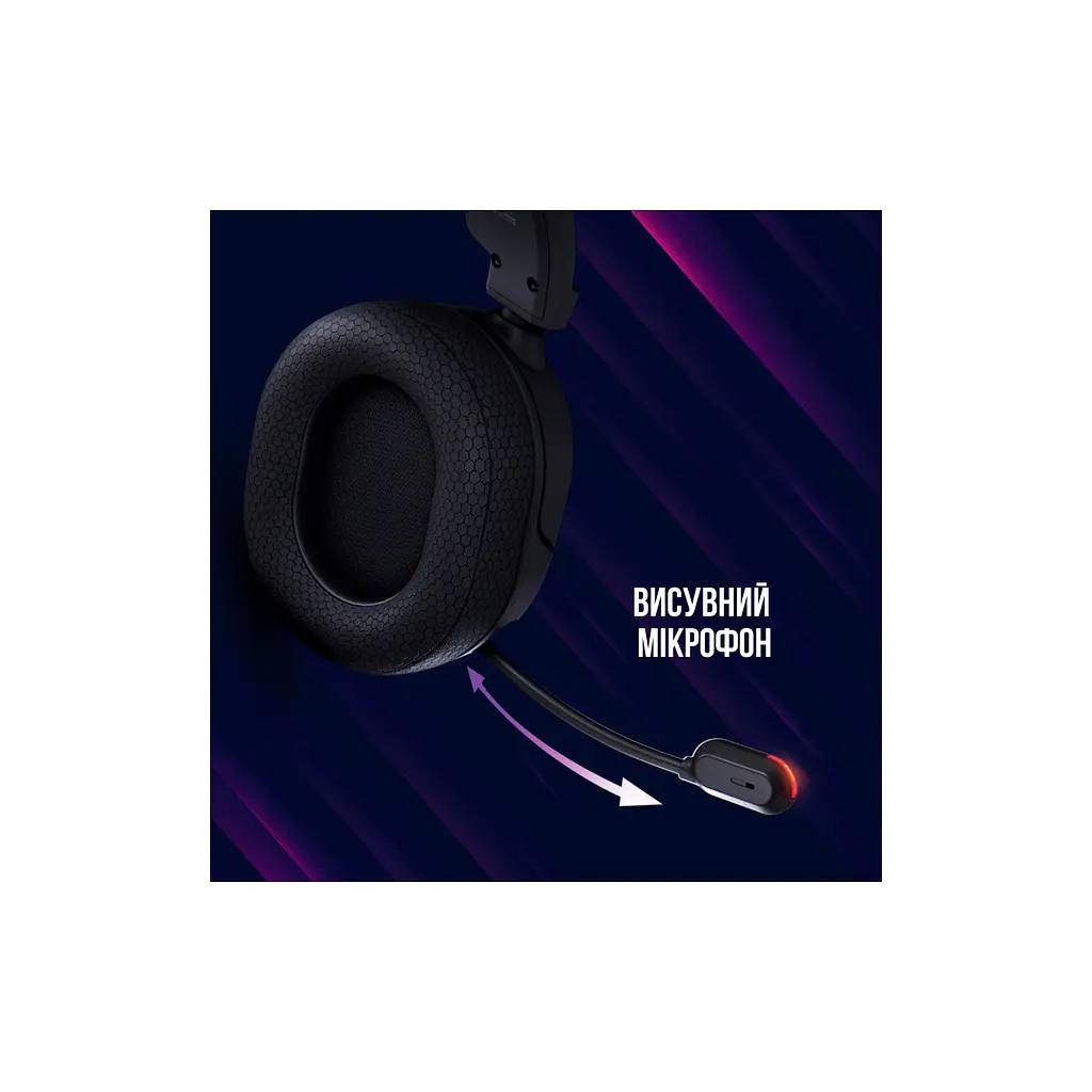 Навушники Lorgar Kaya 460 Gaming RGB USB Black (LRG-GHS460) - фото 9