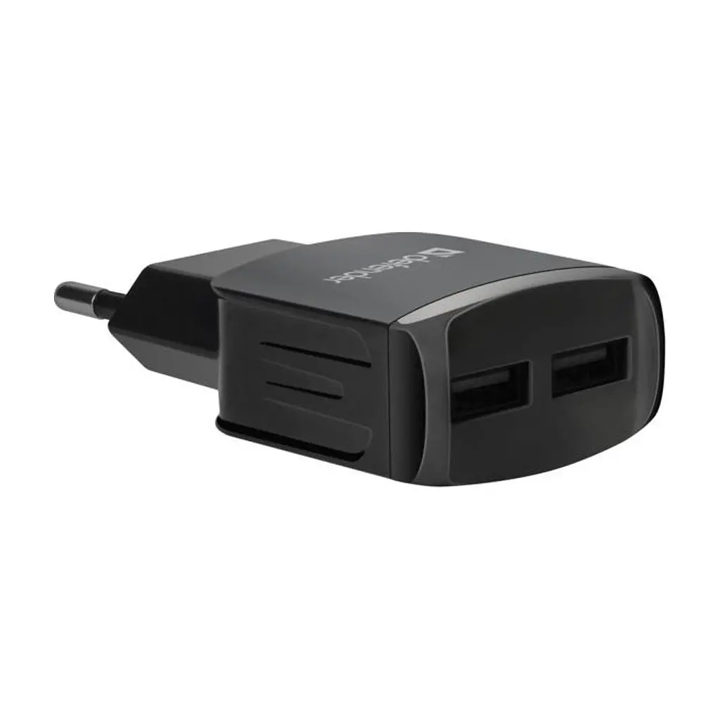 Зарядное устройство для Defender UPС-21 2xUSB,5V/2.1А кабель microUSB (83581) - фото 3