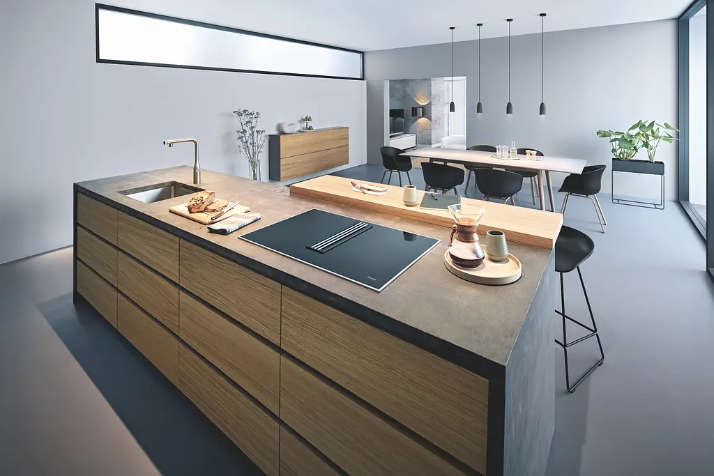 Смеситель для кухни с выдвижным изливом Grohe Essence Smartcontrol 31615DC0, Нержавеющая сталь - фото 2