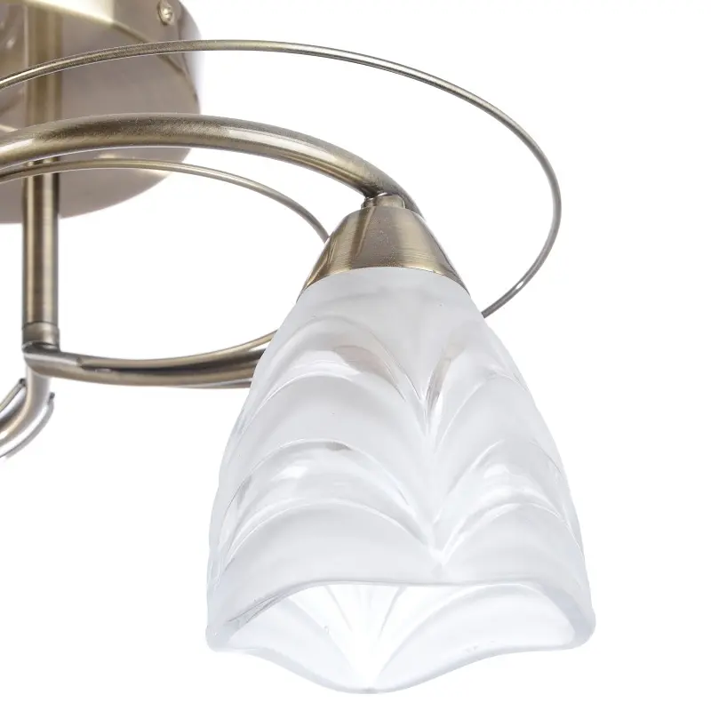 Люстра потолочная Brille для коридора E14 40W BZ (LK-514C/2) - фото 2