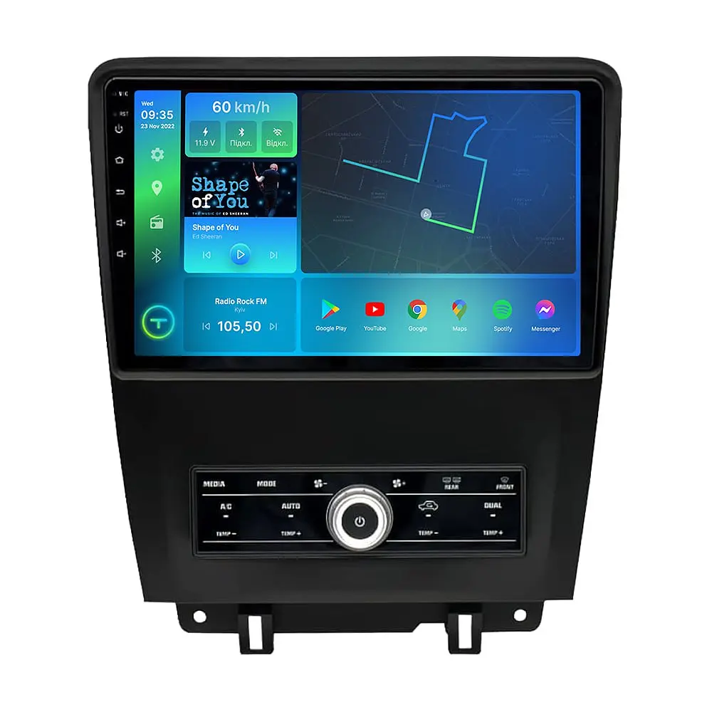 Штатна магнітола TORSSEN Ford Mustang 2009-2014 FL9 4+64Gb 4G Carplay DSP