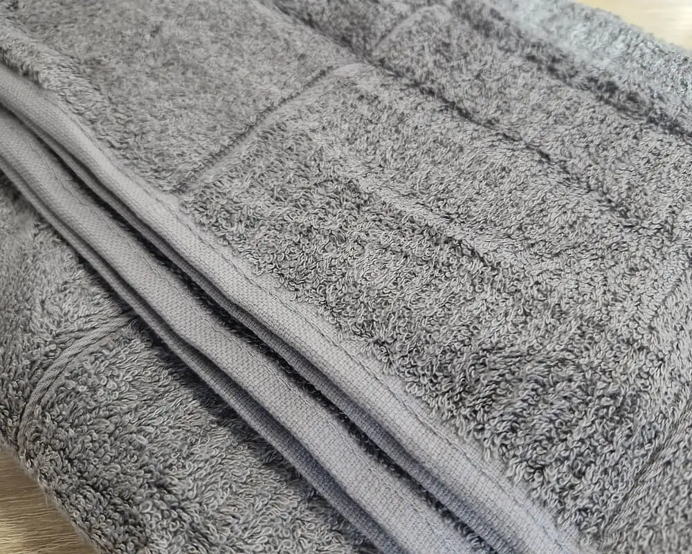 Турецький бамбуковий махровий рушник Cestepe 70х140 Bamboo Sarev Light Gray - фото 2