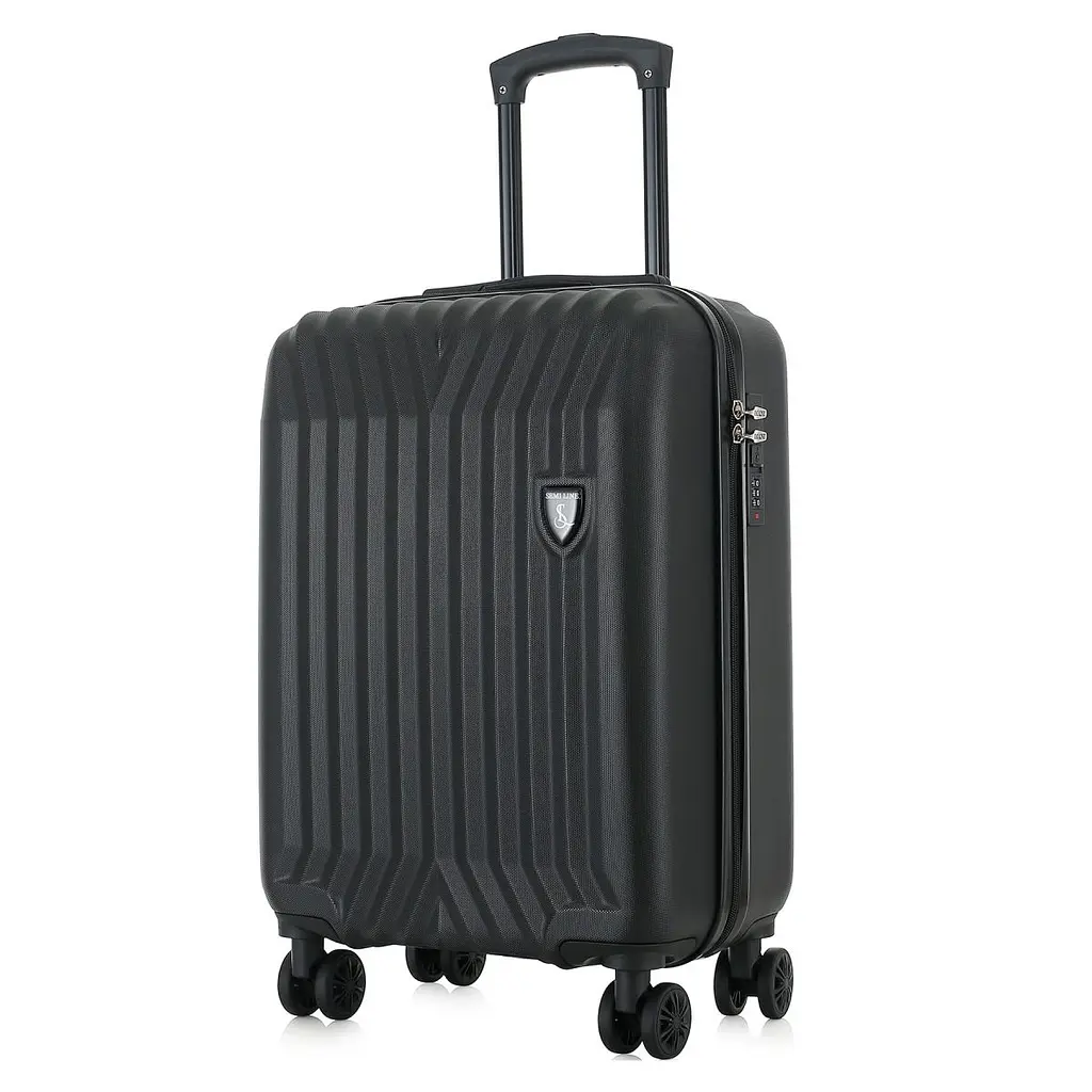 Валіза Semi Line 20" (S) Black (T5984-3)