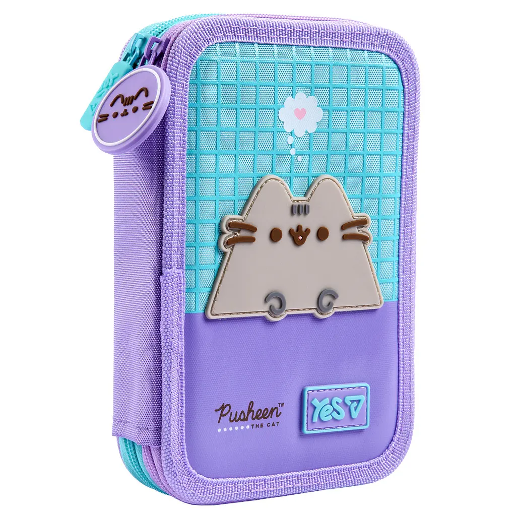 Пенал шкільний Yes подвійний Pusheen Summer HP-01 - фото 2