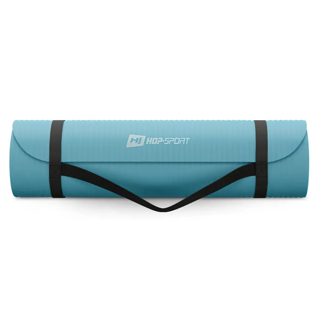 Коврик для йоги Hop-Sport HS-NB010GM NBR 1см світлий морський - фото 3