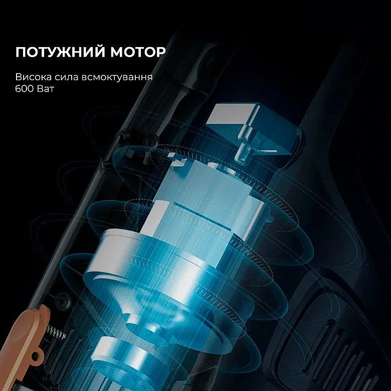 Пилосос Deerma Corded Hand Stick Vacuum Cleaner (DX115C) - фото 7