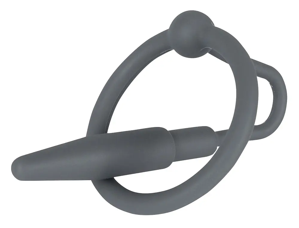 Ерекційне кільце - Penis Plug With Glans Ring - фото 3