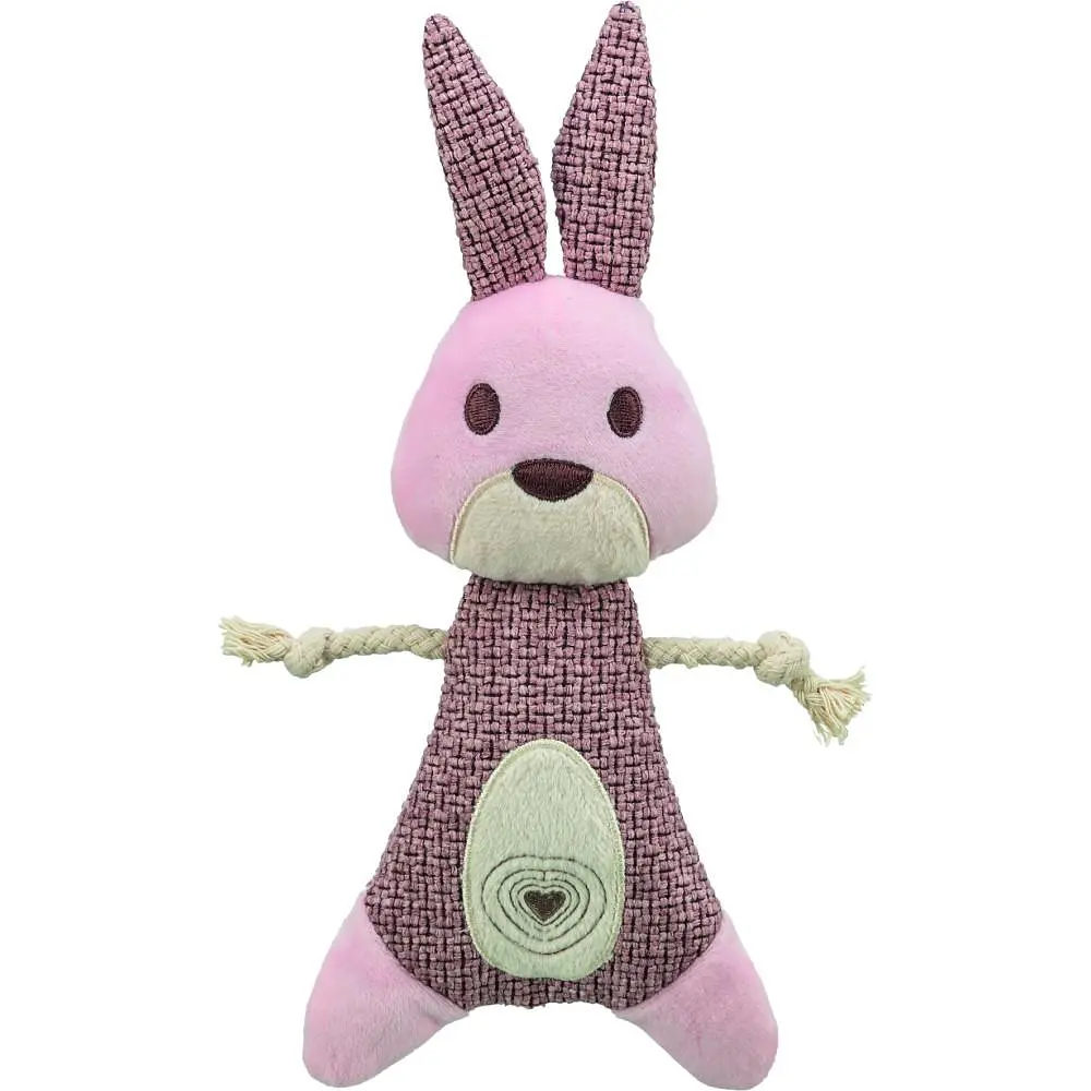 Игрушка Trixie Заяц ткань и плюш для собак 24 см - фото 5