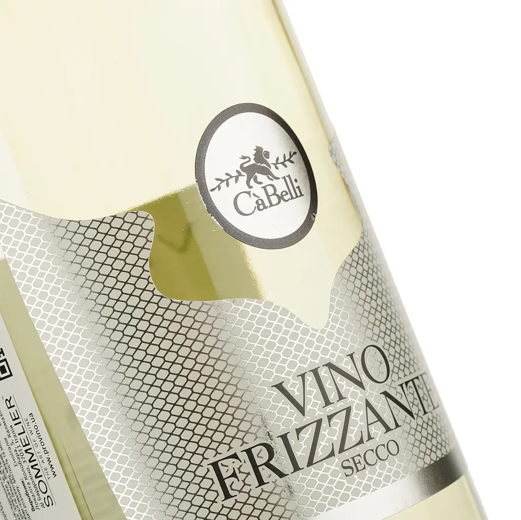 Вино игристое Ca' Belli Bianco Frizzante, белое, сухое, 0,75 л - фото 3