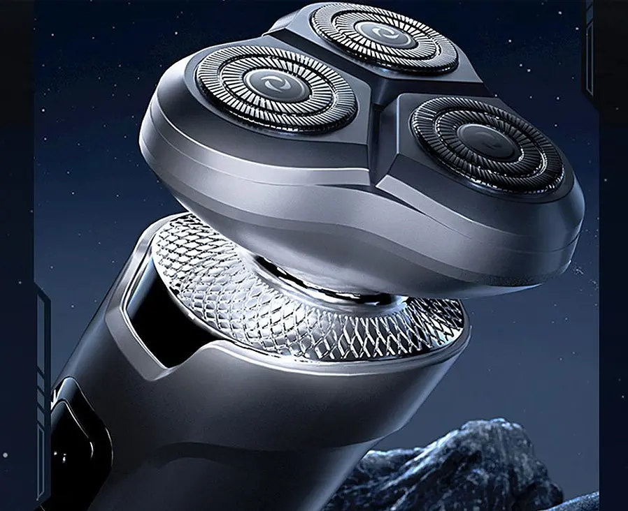 Електробритва Xiaomi Enchen Rotary Shaver X2 сріблястий - фото 2