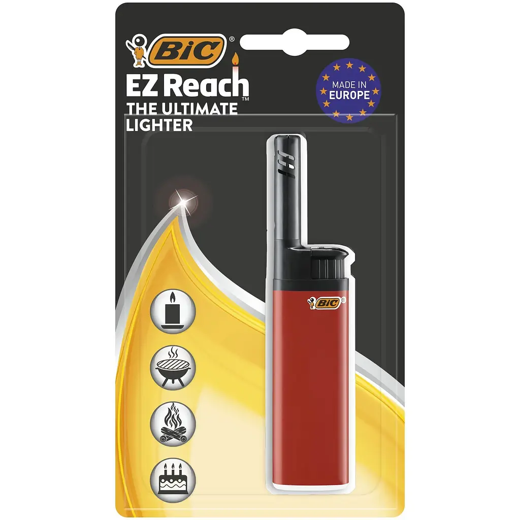 Зажигалка BIC J38 EZ Reach в ассортименте (3086123655751) - фото 2