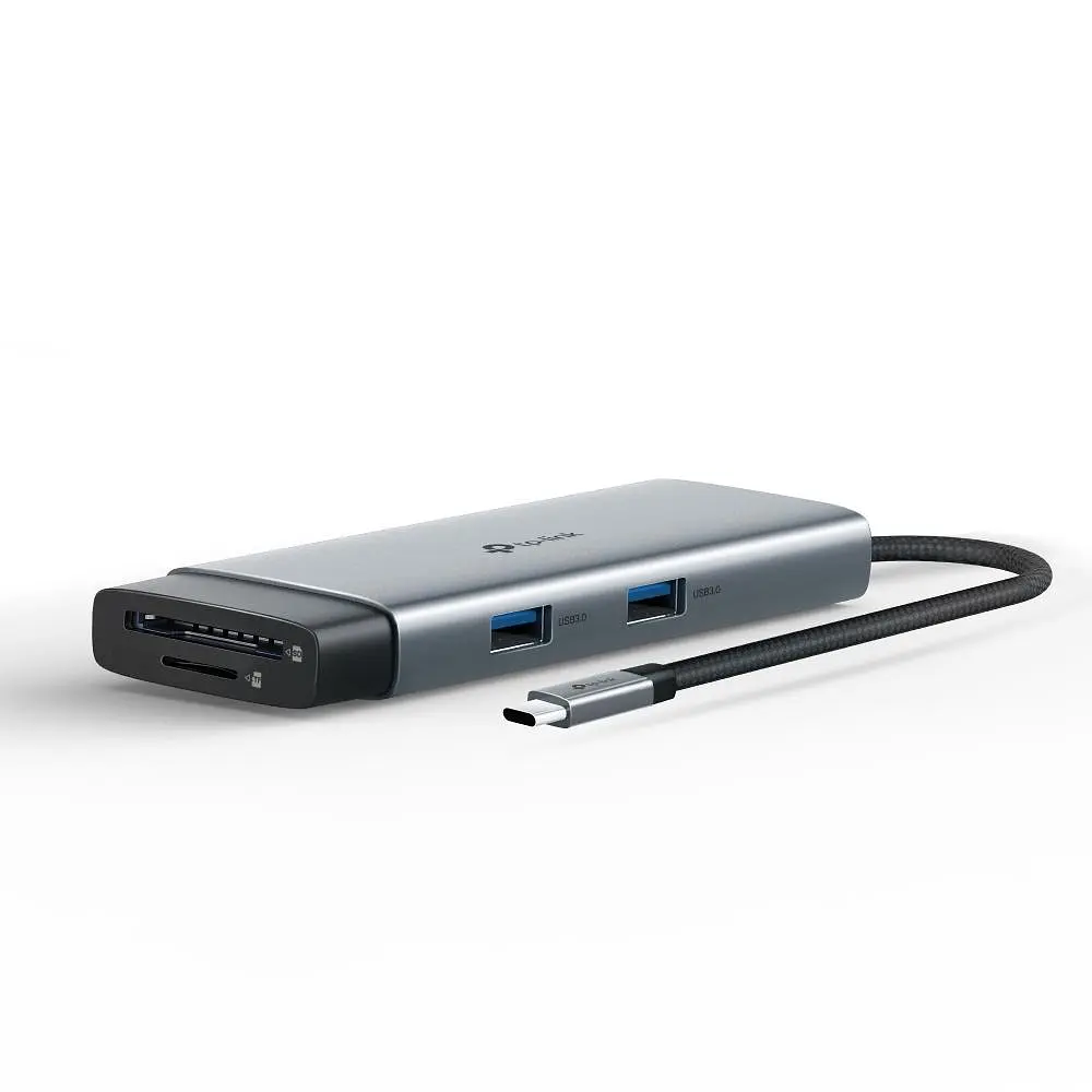 USB-Хаб TP-Link USB Type-C 7 в 1 (UH7020C) - фото 5