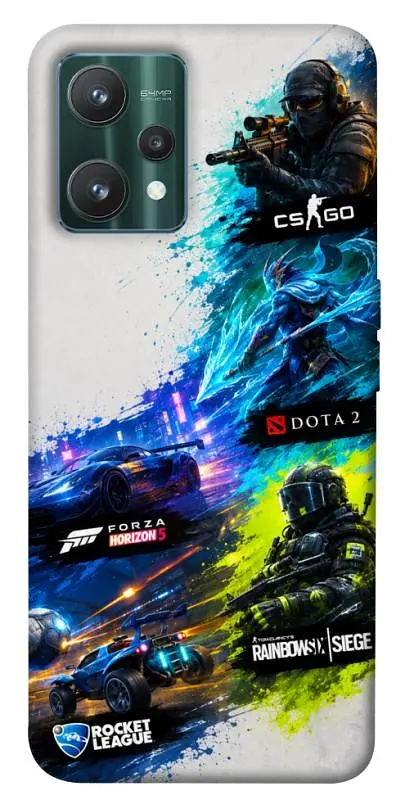 TPU чохол Demsky Full Throttle для Realme 9 Pro