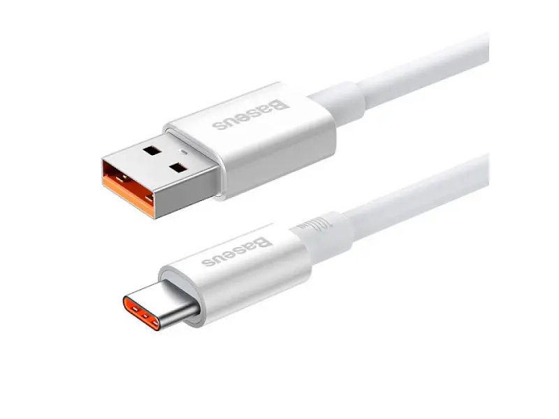 Кабель USB Type-C BASEUS Superior Series USB Cable to USB-C Fast Charging Data 100W 2m White (P10320102214-03) - фото 2