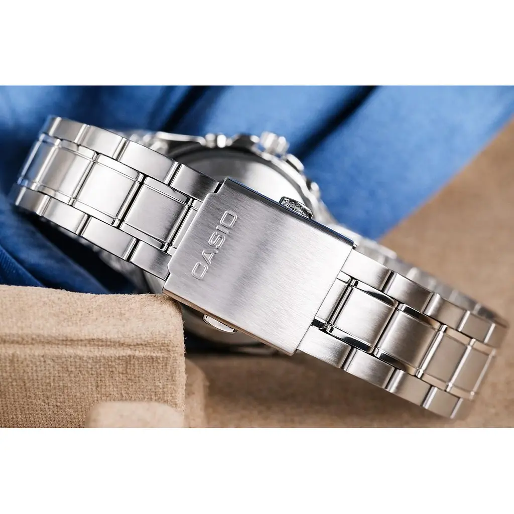 Чоловічий годинник Casio MTP-1375D-2A1 Сріблястий ( AT1141-0256 ) - фото 5
