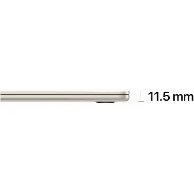 Ноутбук Apple MacBook Air M2 A2941 Starlight (MQKV3UA/A) (MQKV3UA/A) - фото 5