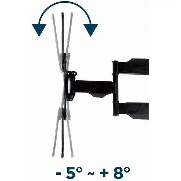 Кронштейн Gembird Black WM-55ST-01 - фото 3