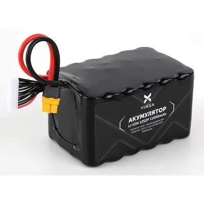 Акумуляторний блок Vinga Li-Ion 12S2P 11000 mAh з балансувальним дротом (V12S2P-22000 mAh) - фото 2