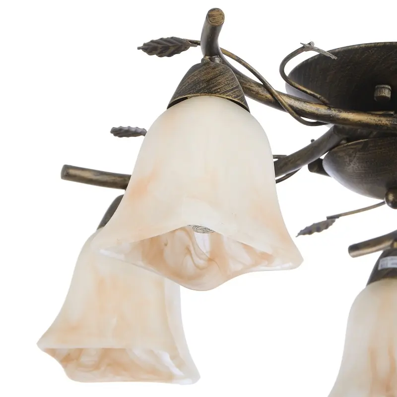 Люстра потолочная Brille флористика E14 60W BR (BKL-184C/5) - фото 2