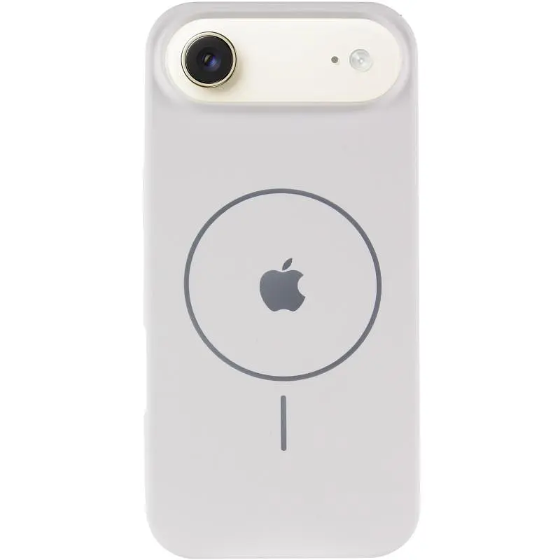 Чехол Epik Silicone Case Full Protective (AA) V2 with MagSafe для Apple iPhone 17 Air (6.5) Белый / White - фото 2