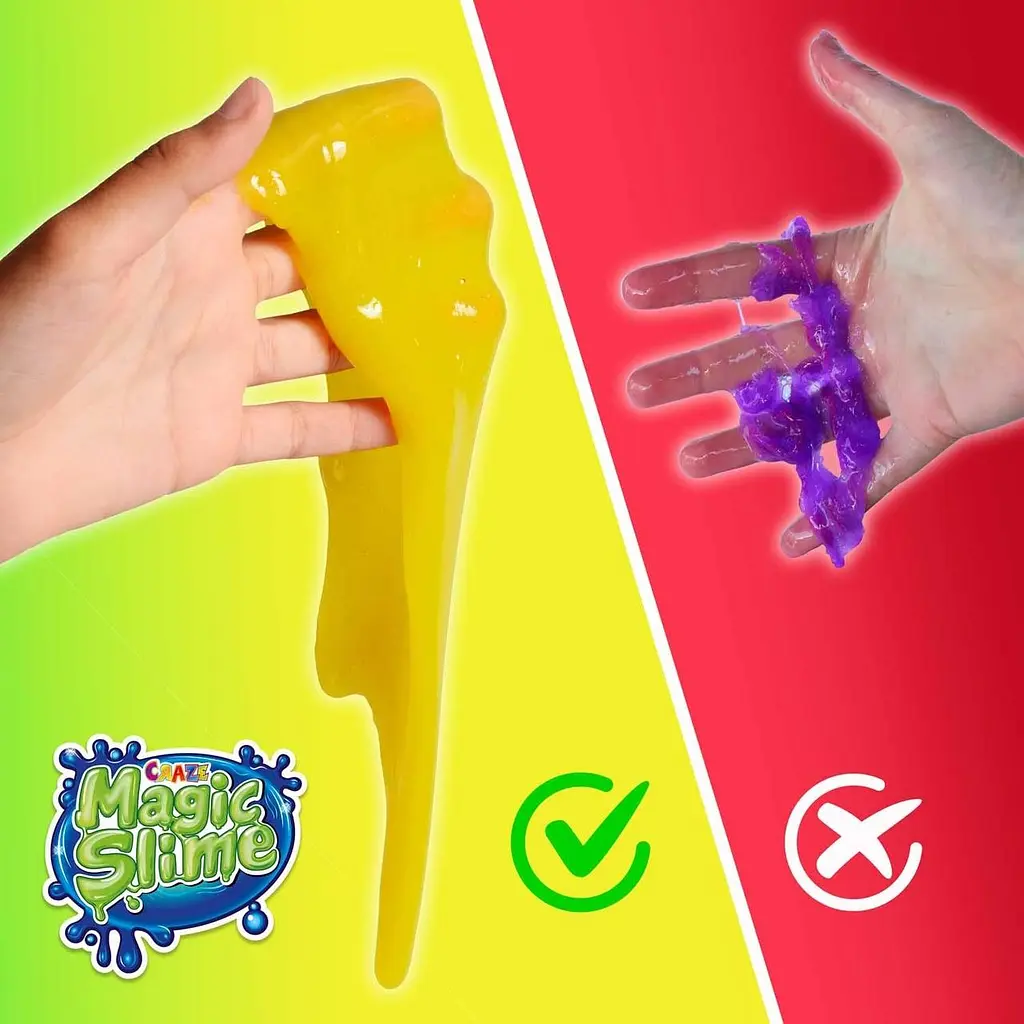 Слайм Craze Magic Slime у тубі з брелоком антистрес-іграшка зелений із блискітками 20 мл (SKU-291.4) - фото 5