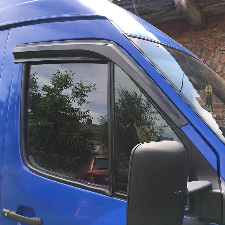 Дефлектори вікон ветровики Mercedes Sprinter 1995-2006 По Двері Скотч 3M SunPlex (SP-S-45-5) - фото 2