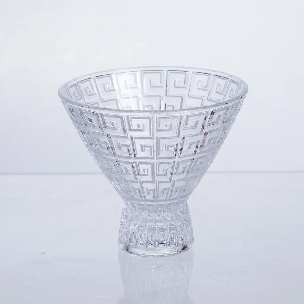 Набор креманок на ножке 3 шт по 200 мл Прозрачный Yiwu 64486-22 - фото 2