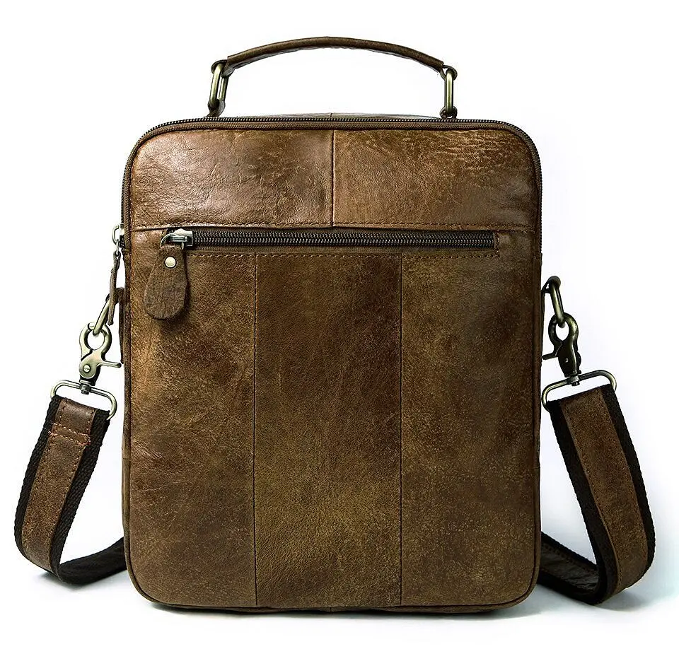 Cумка с эффектами старины мужская Vintage 23х27х7,5 см sum0028950 - фото 2