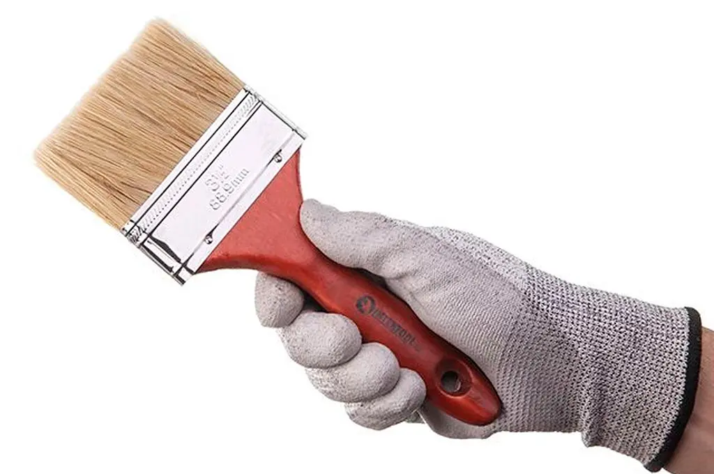 Пензлик малярський плоский Intertool англійський 3.5" - фото 3